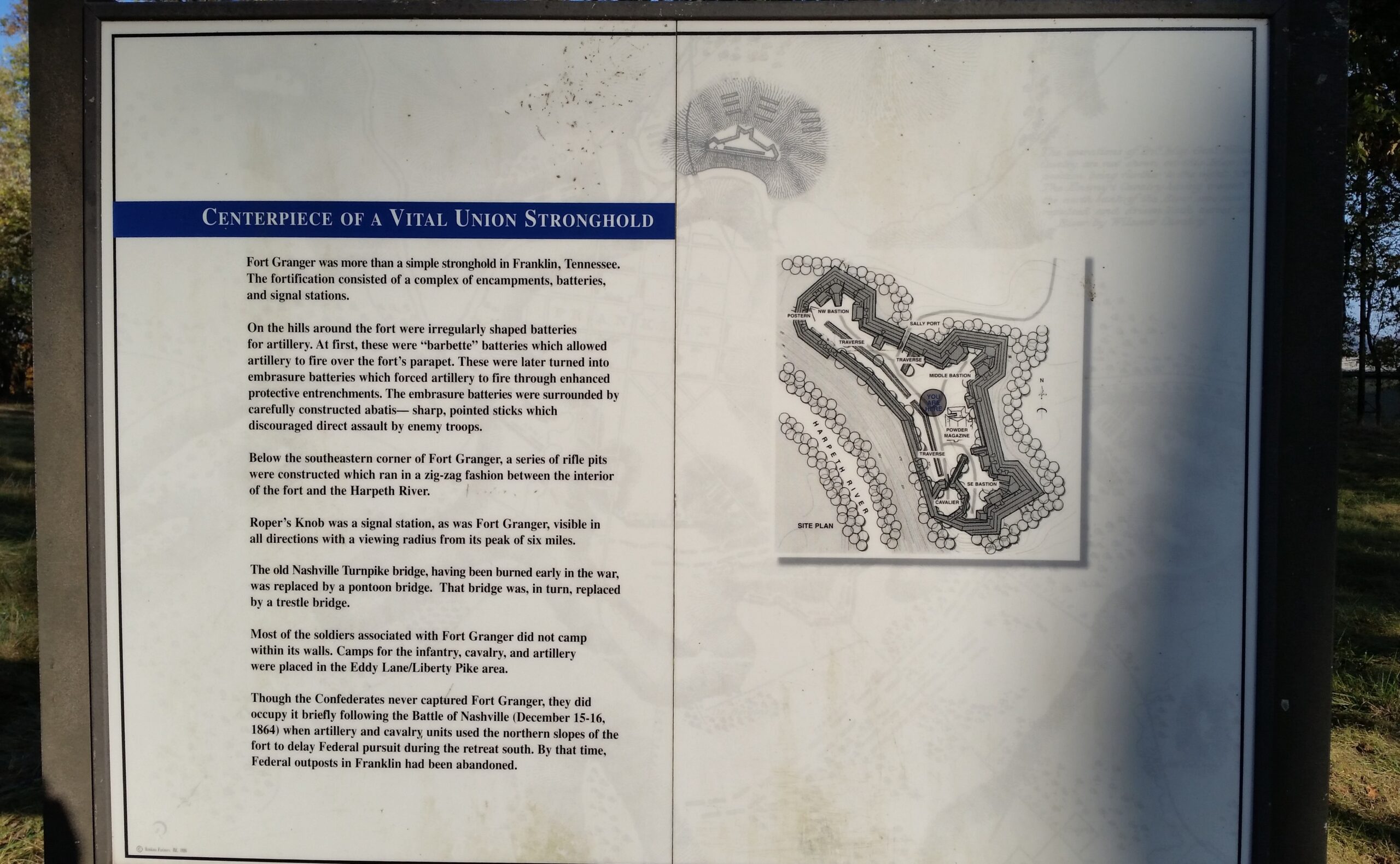 Franklin–Fort Granger map