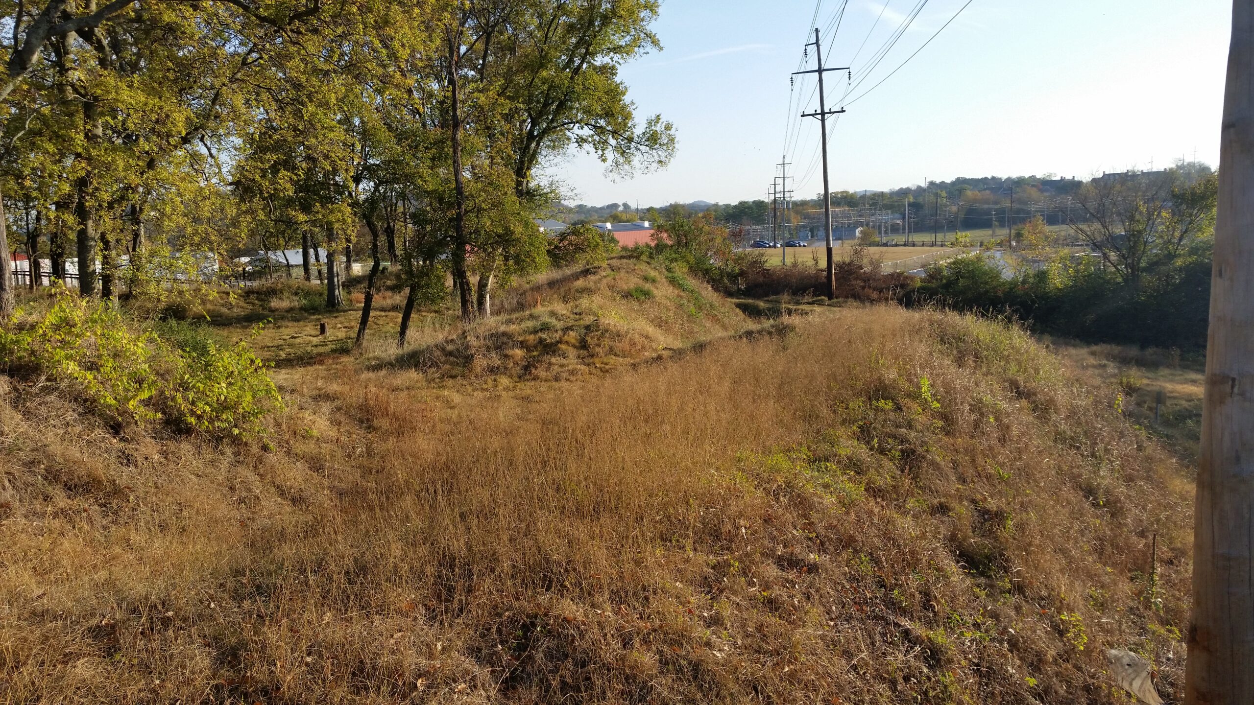 Franklin–Fort Granger earthworks 1
