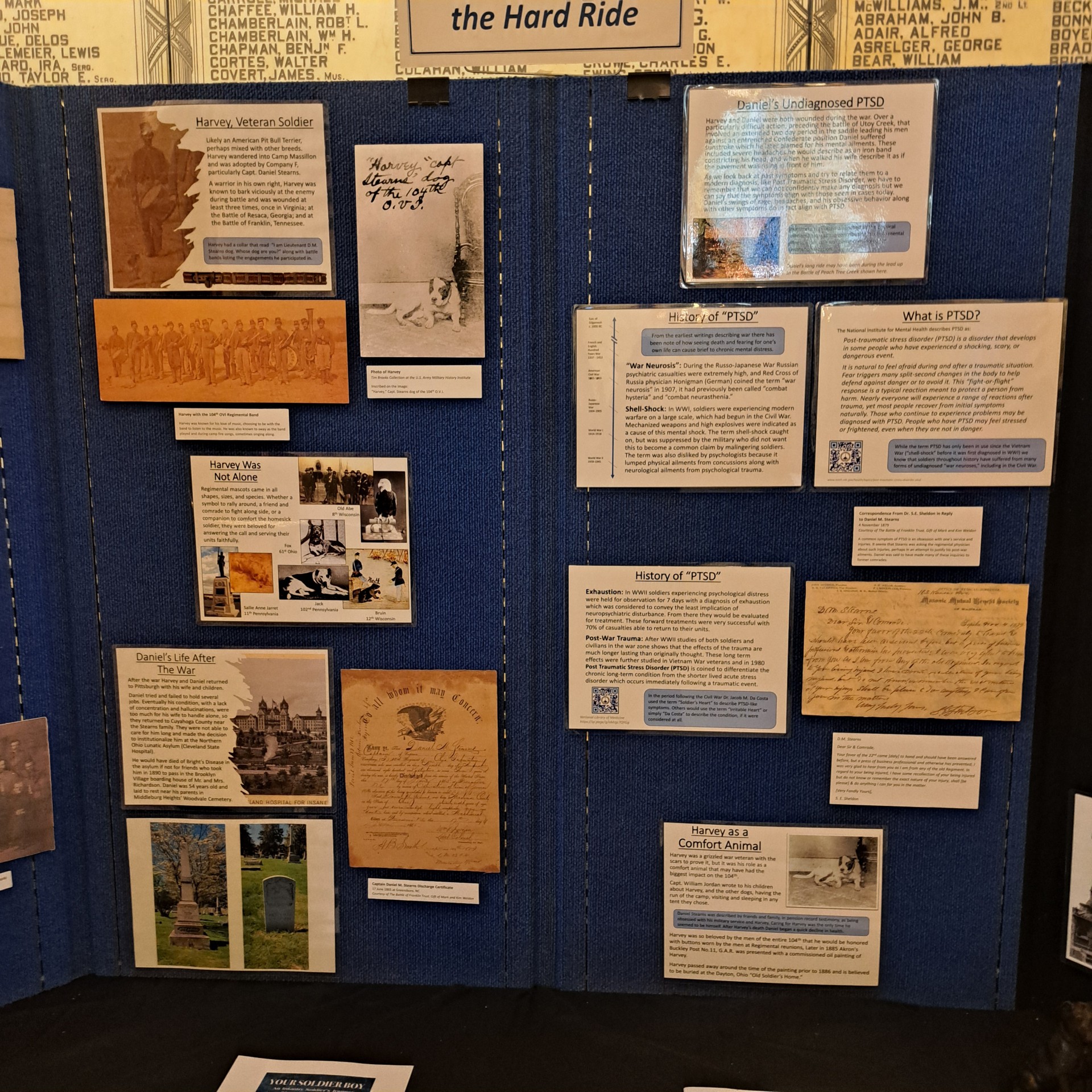 Harvey–center display panel